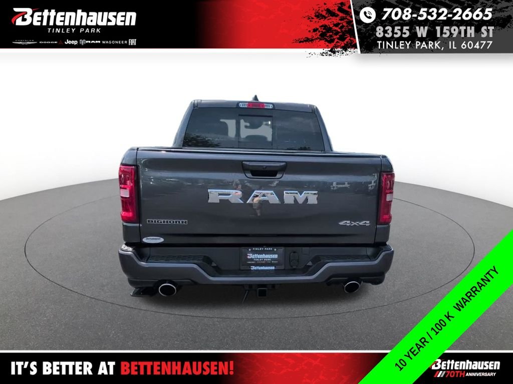 New 2026 Granite Crystal Metallic Clear-Coat Exterior Paint RAM Big Horn image 6