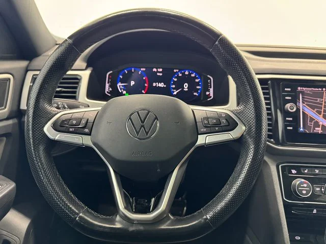 Used 2021 Pure White Volkswagen 3.6L V6 SEL R-Line image 25