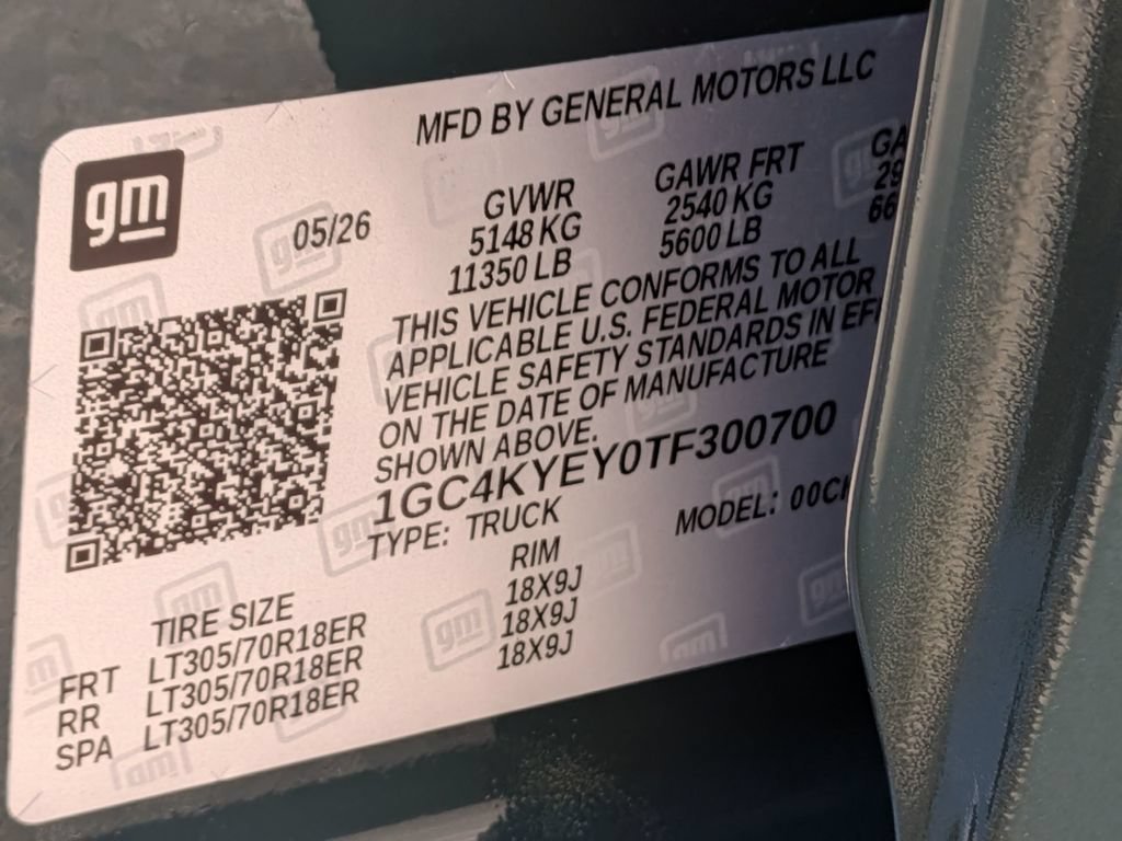 New 2026 Cypress Gray Chevrolet ZR2 image 26