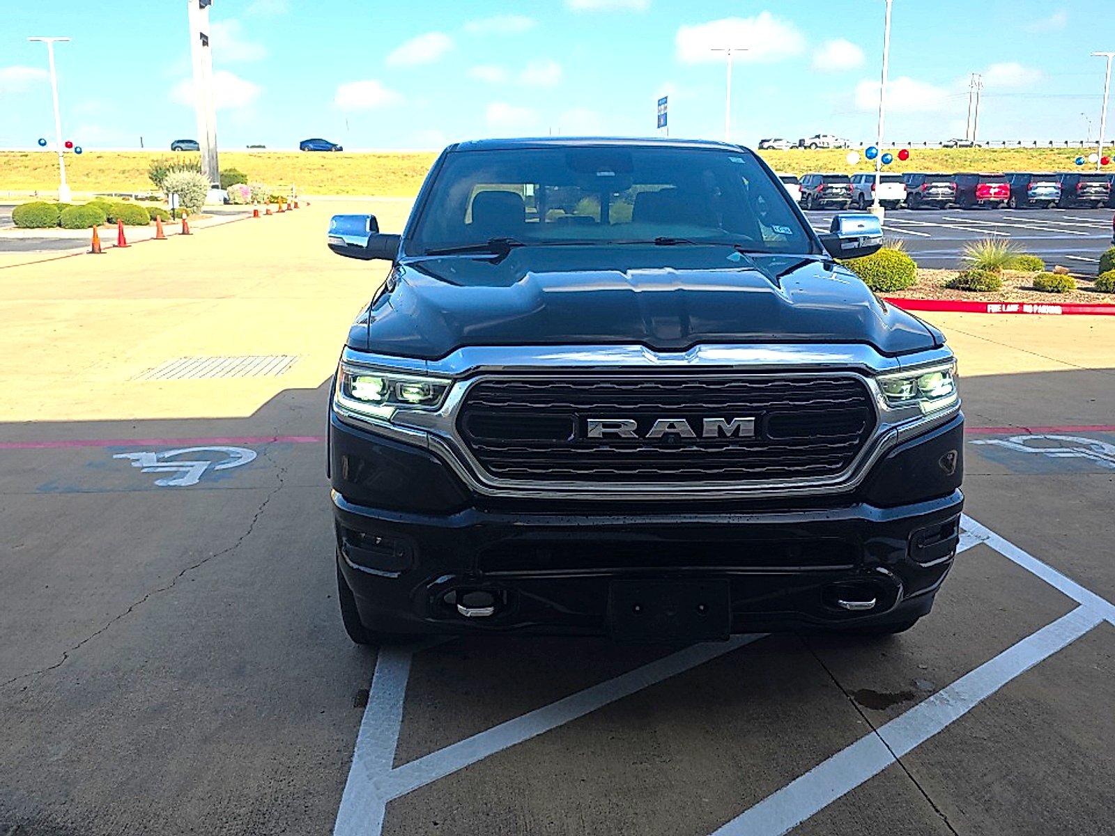 Used 2019 Diamond Black Crystal Pearlcoat Ram Limited Crew Cab 4x2 5