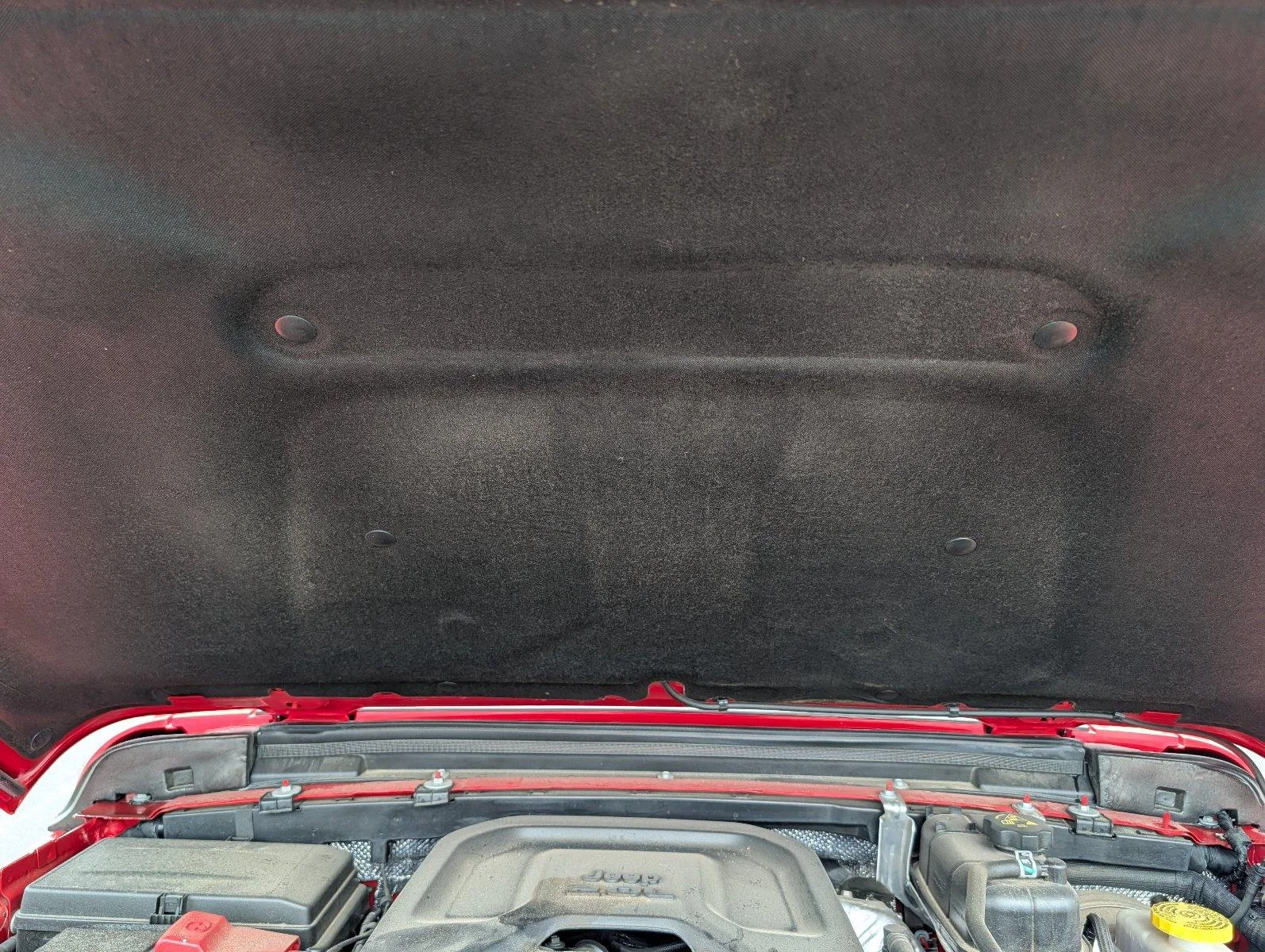Used 2025 Firecracker Red Clearcoat Jeep Sahara image 33