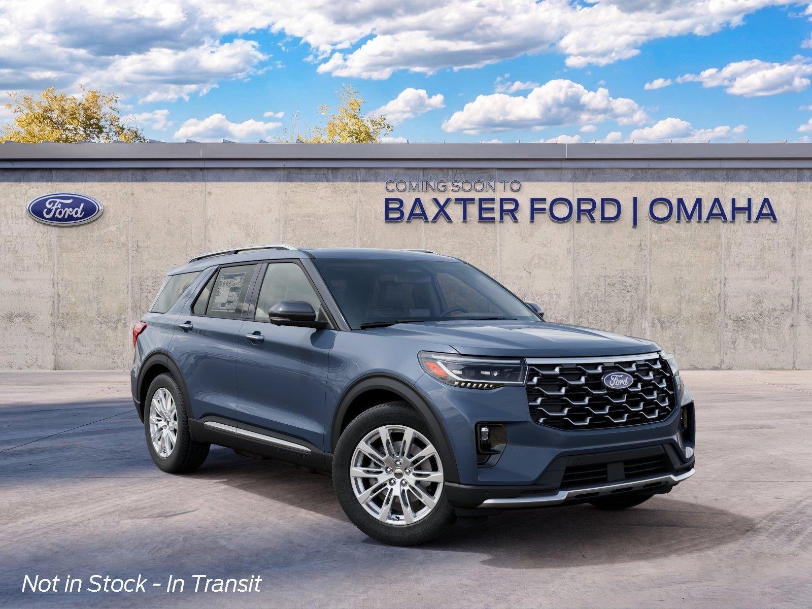 New 2027 Vapor Blue Ford Platinum image 1