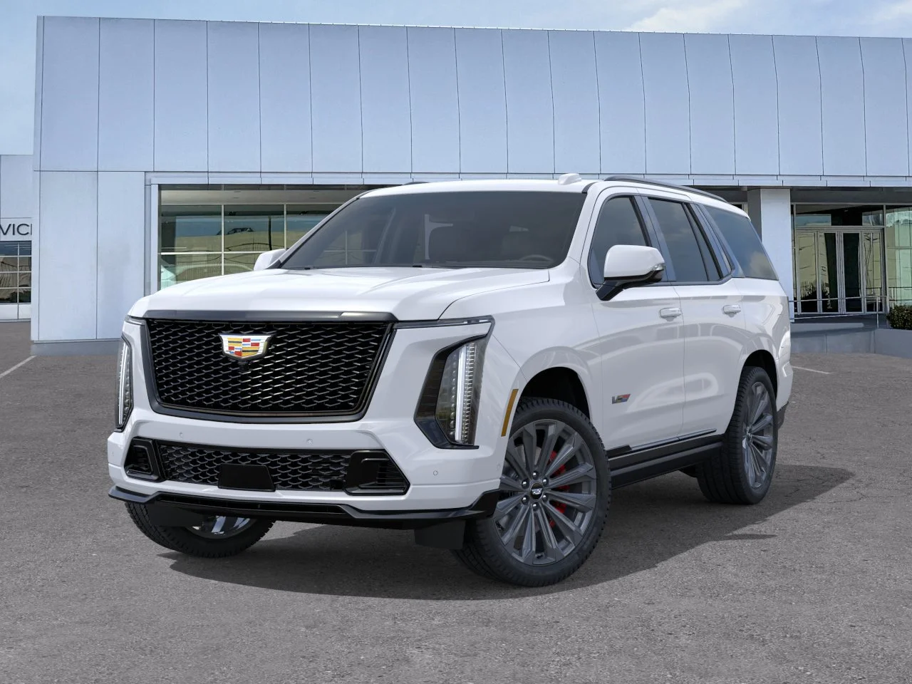 New 2027 Vibrant White Tricoat Cadillac AWD V-Series image 6