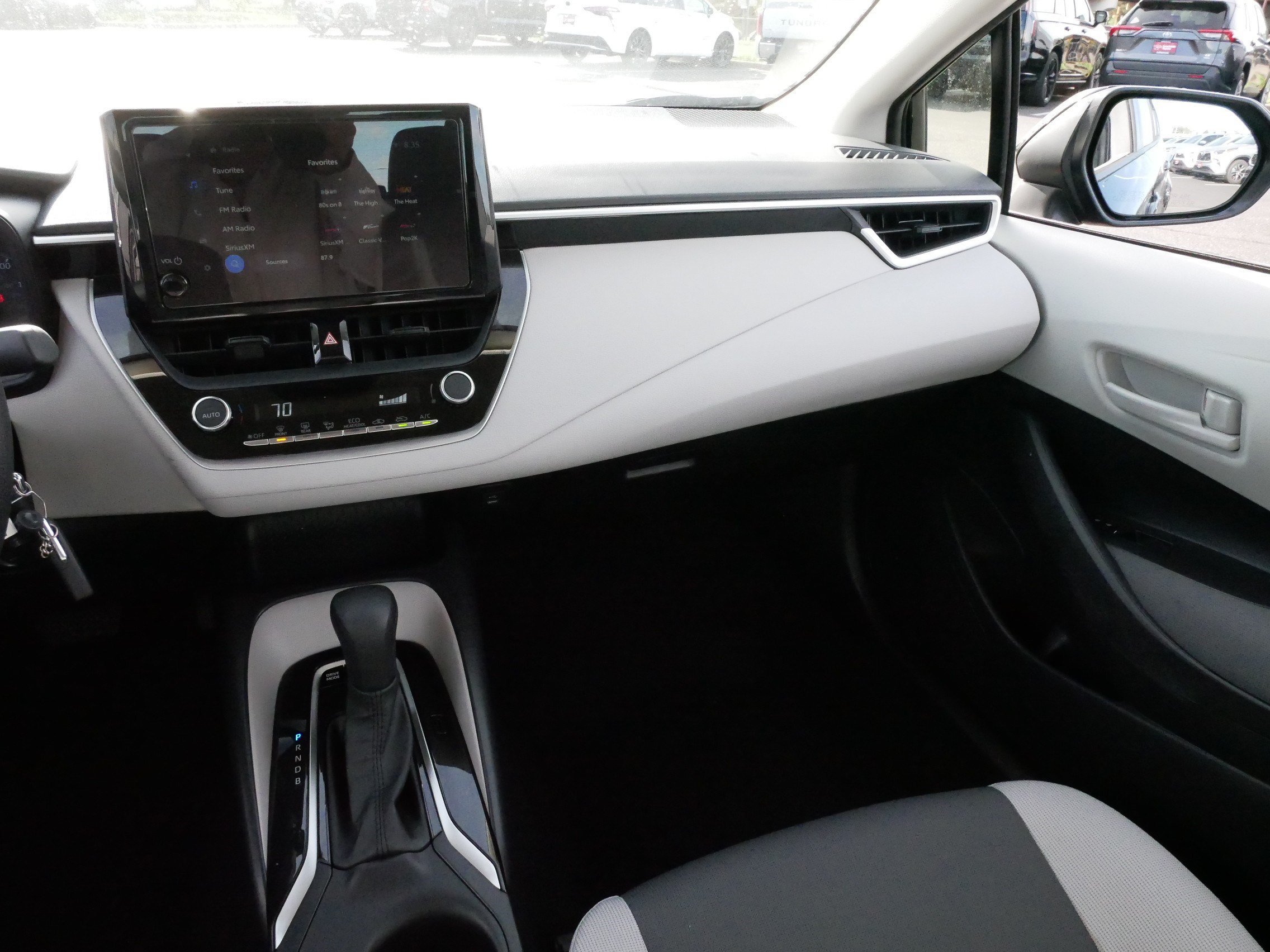 Used 2025 Midnight Black Metallic Toyota Hybrid LE image 11