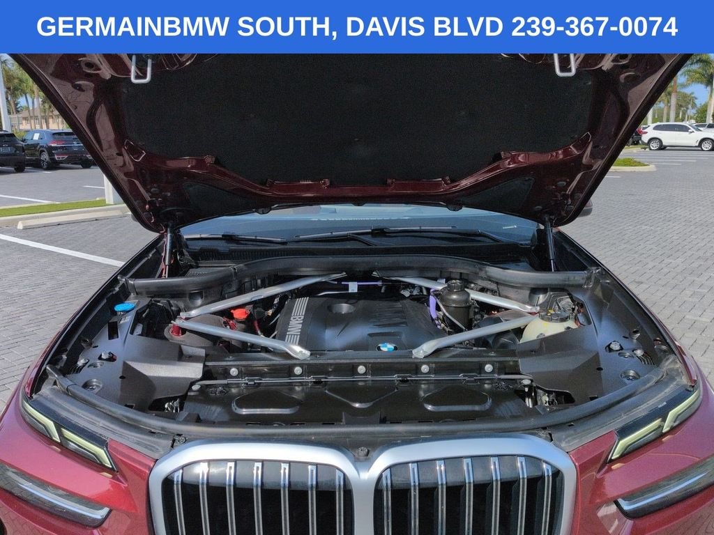 Certified Used 2024 Red Metallic BMW xDrive40i image 14