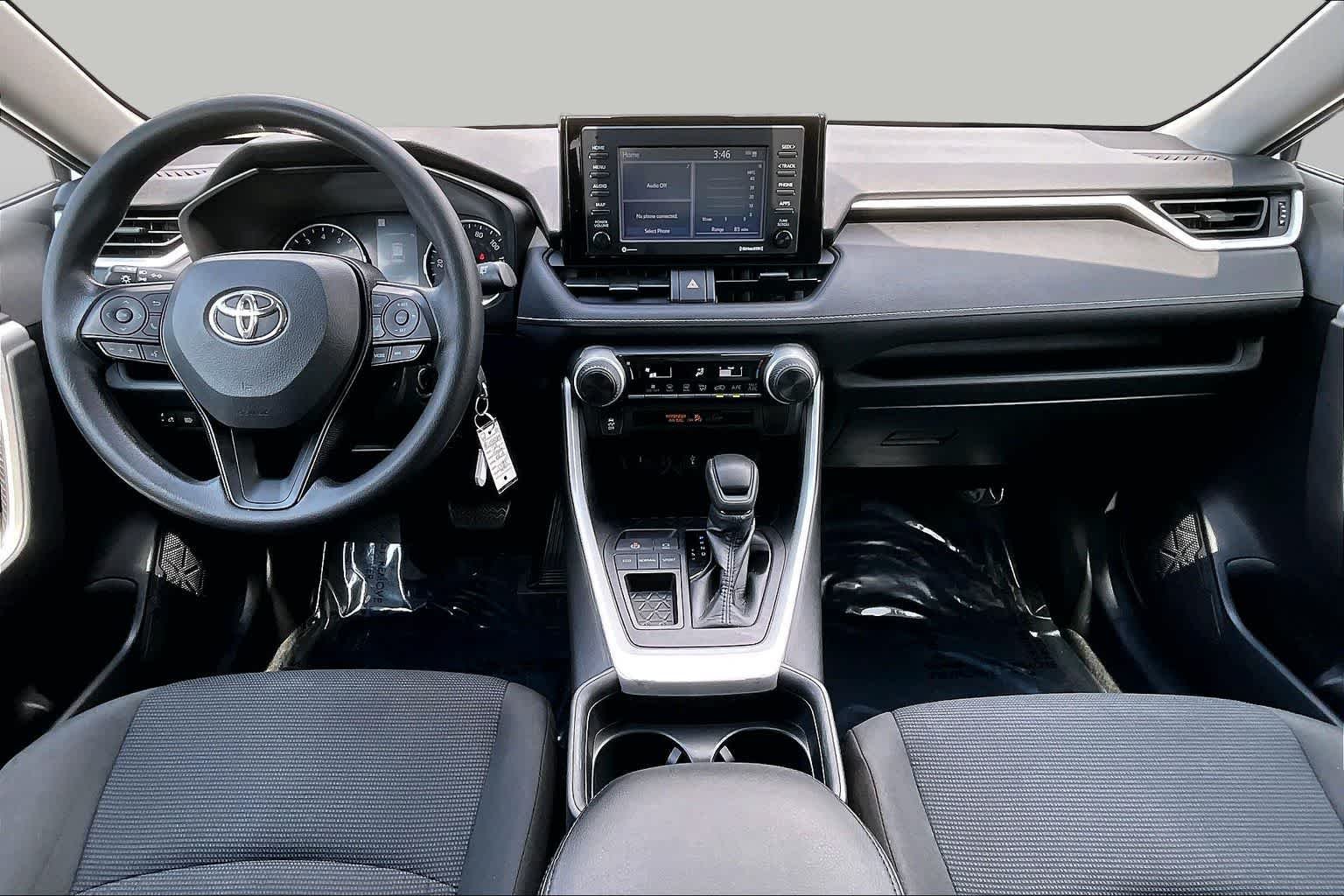 Used 2021 Super White Toyota LE image 16