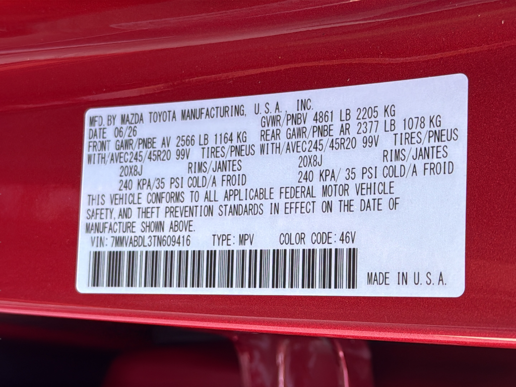 New 2026 Soul Red Crystal Metallic Mazda 2.5 S Premium image 34