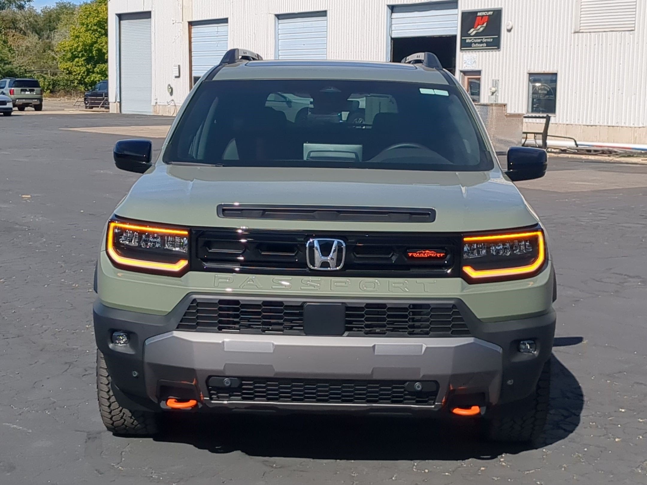 New 2026 Ash Green Metallic Honda TrailSport image 9