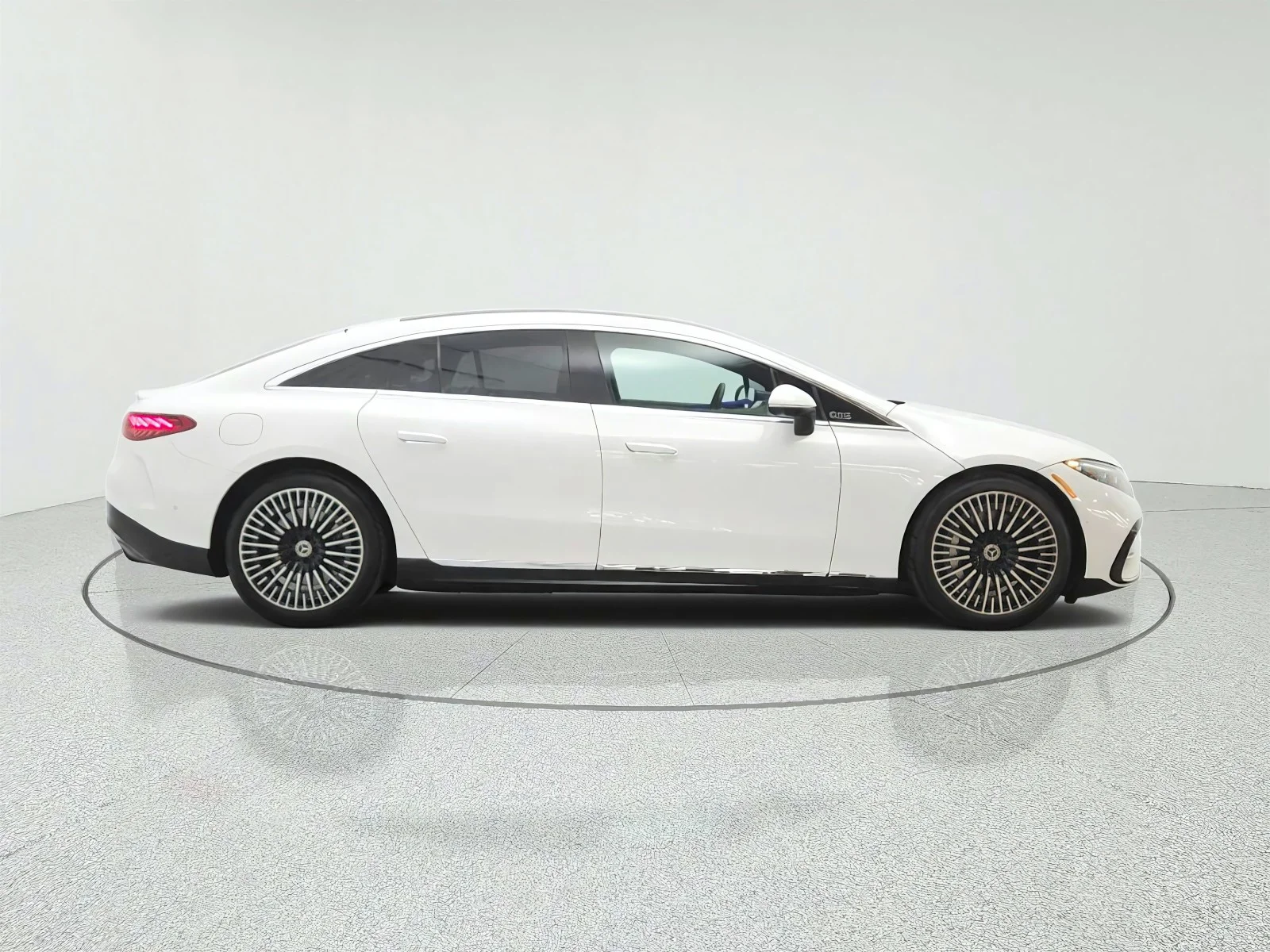 Certified Used 2023 Polar White Mercedes-Benz EQS 450 4MATIC® Sedan image 4