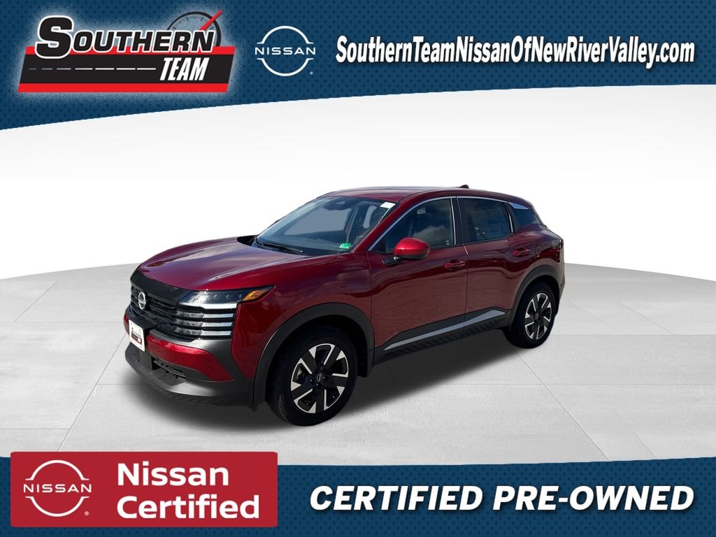 Certified Used 2025 Red Nissan SV image 1