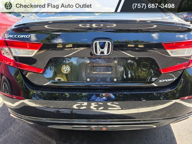 Used 2020 Crystal Black Pearl Honda Sport image 7