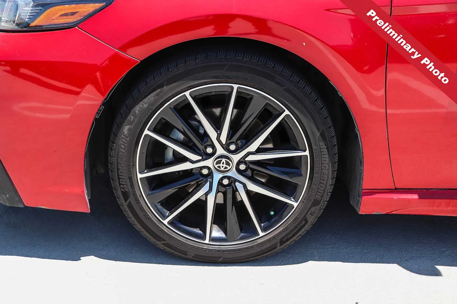 Used 2021 Supersonic Red Toyota SE image 11