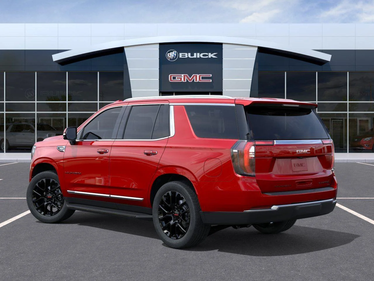 New 2026 Volcanic Red Tintcoat GMC Elevation image 3