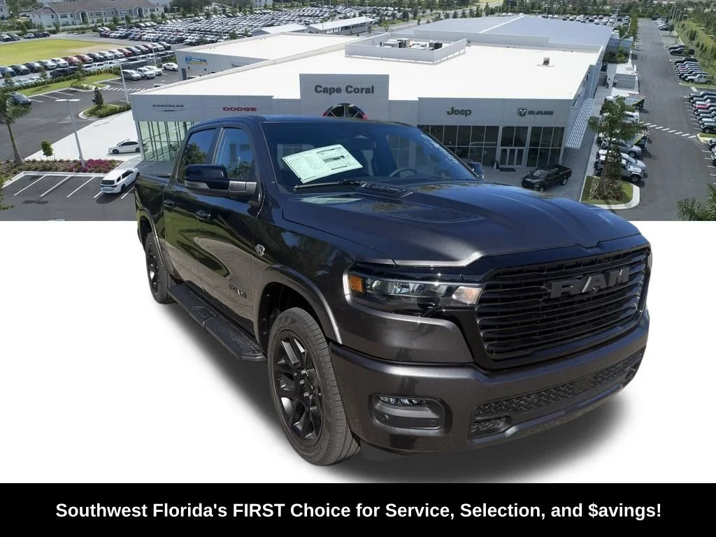 New 2026 Granite Crystal Metallic Clear-Coat Exterior Paint RAM Laramie image 2
