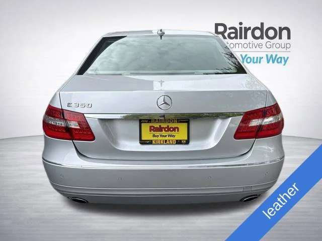 Used 2012 Quartz Blue Metallic Mercedes-Benz E 350 image 4