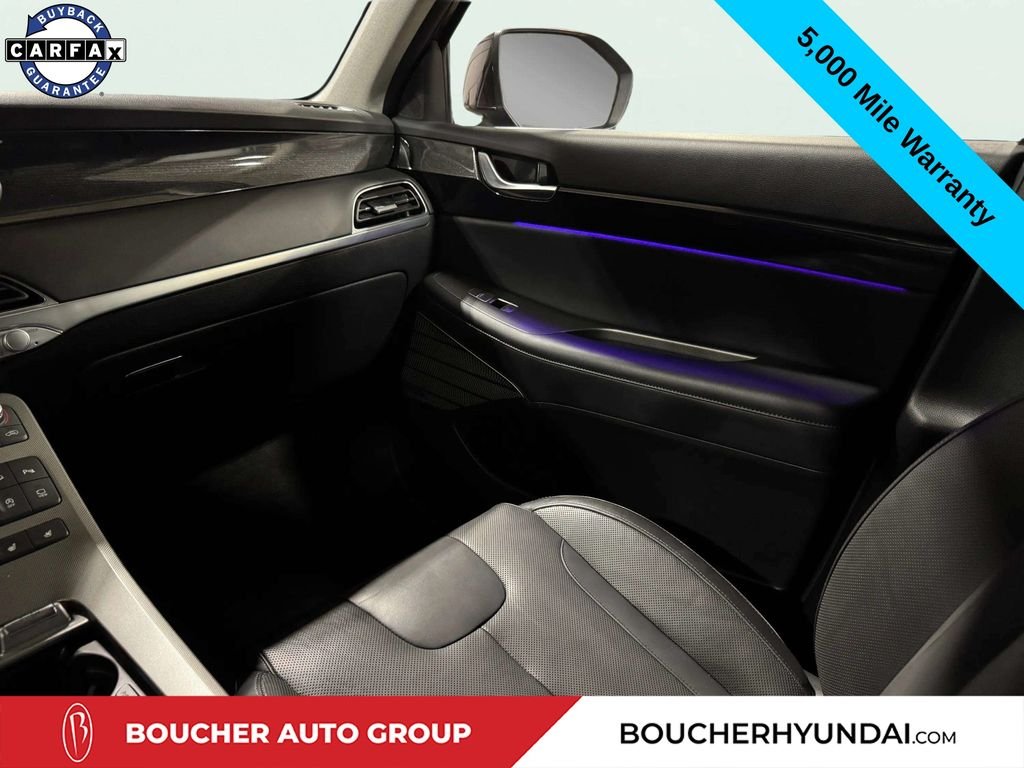 Certified Used 2021 Sierra Burgundy Hyundai Limited image 11