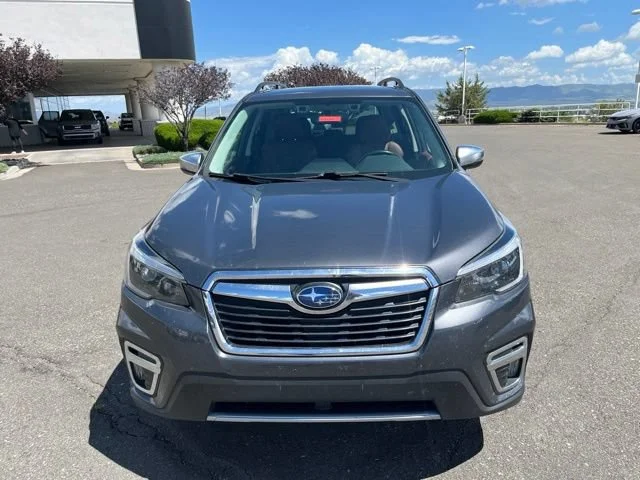 Used 2021 Magnetite Gray Metallic Subaru Touring image 3