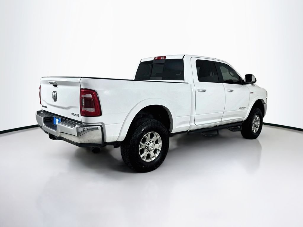 Used 2022 Bright White Clearcoat Ram Laramie image 8