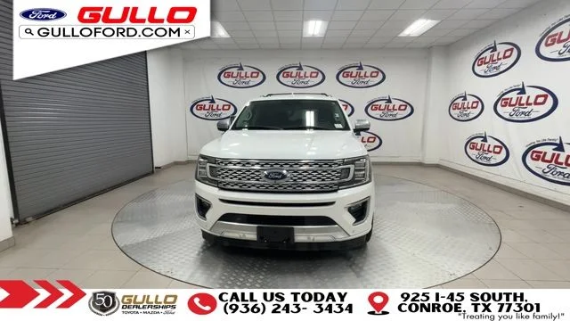 Certified Used 2020 White Metallic Ford Platinum image 3