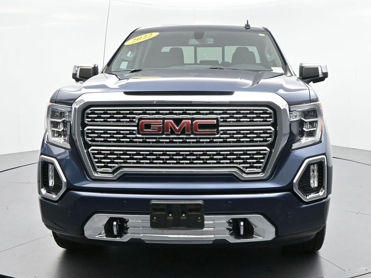 Used 2022 PACIFIC BLUE METALLIC GMC Denali image 2