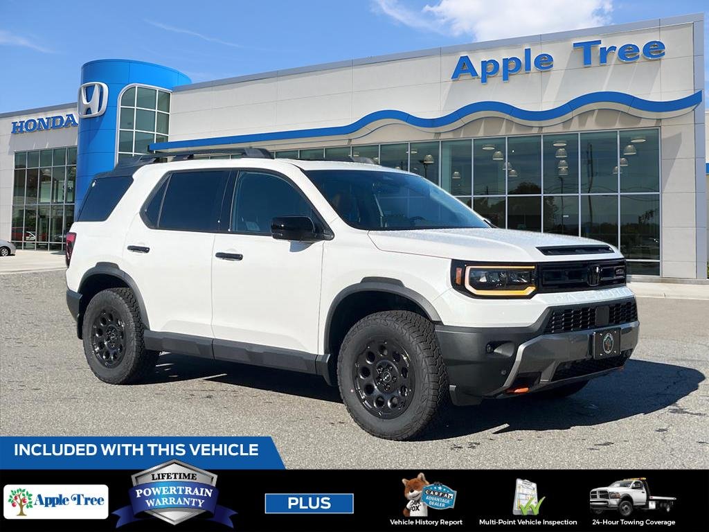 New 2026 Platinum White Pearl Honda TrailSport Elite Blackout image 2