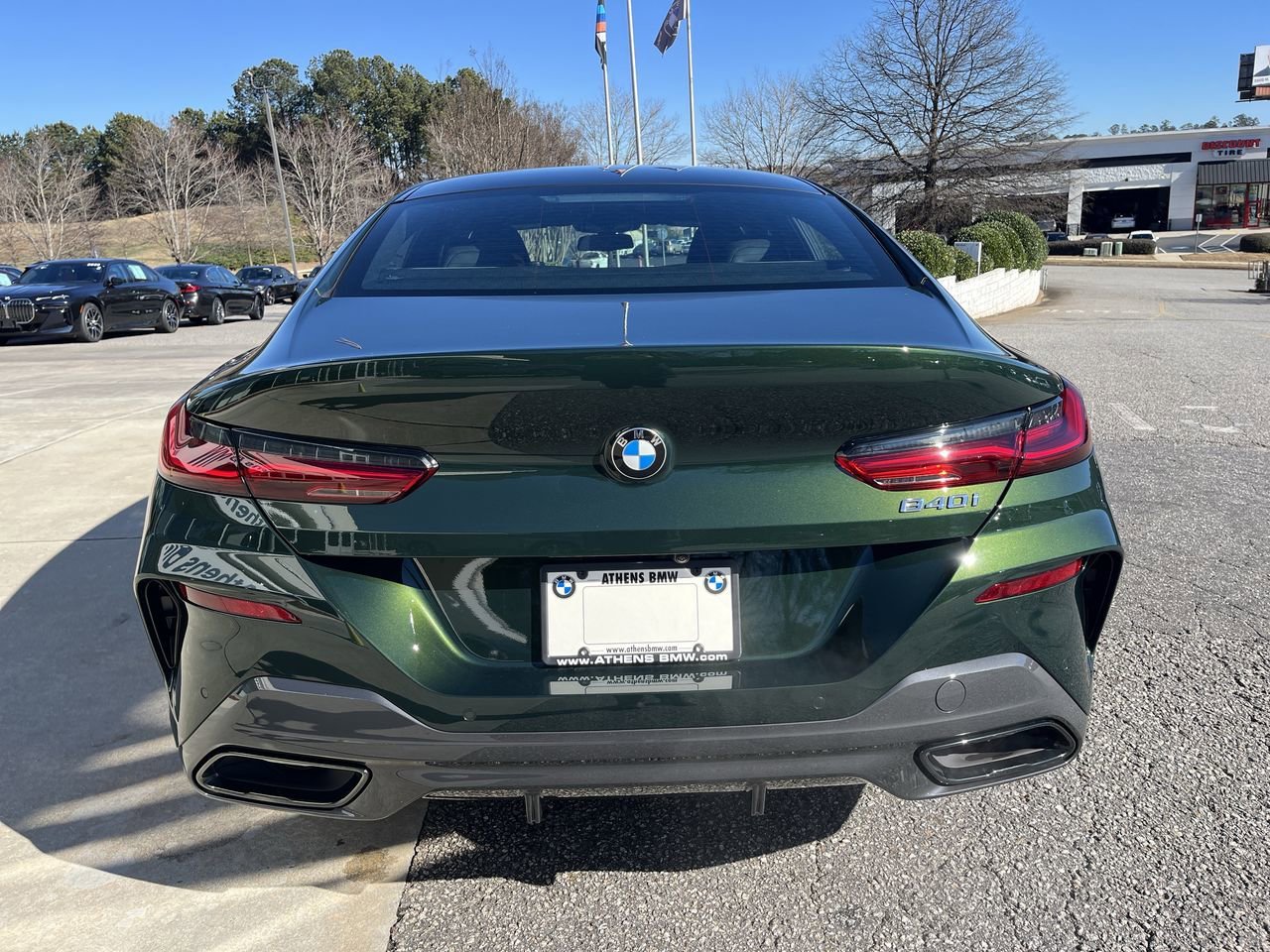 New 2026 San Remo Green Metallic BMW 840i image 12