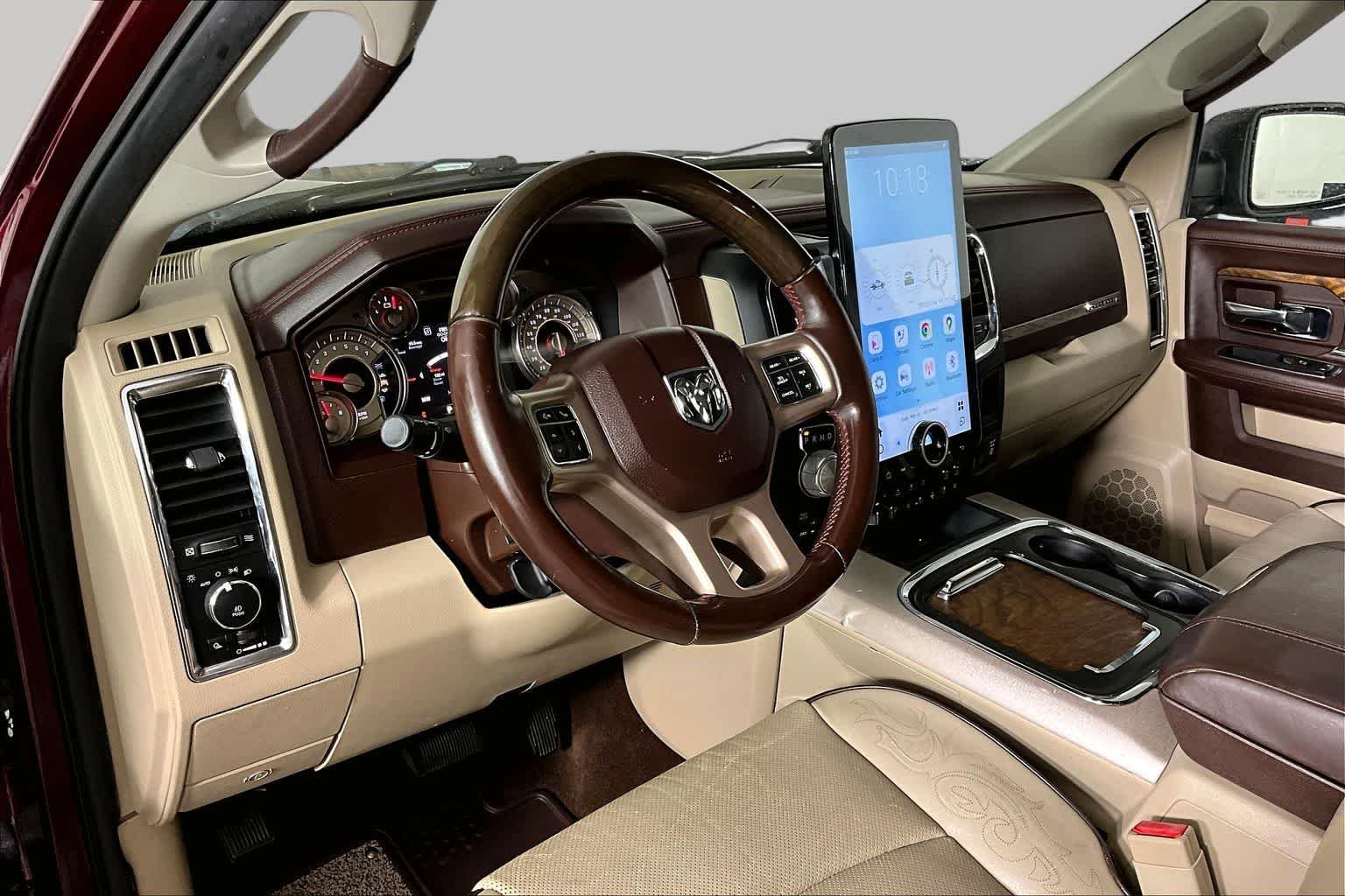 Used 2018 Delmonico Red Pearlcoat Ram Longhorn image 17