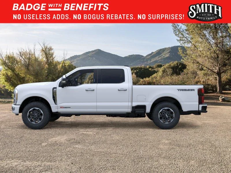 New 2026 Star White Metallic Tri-Coat Ford F-250® Platinum® image 4