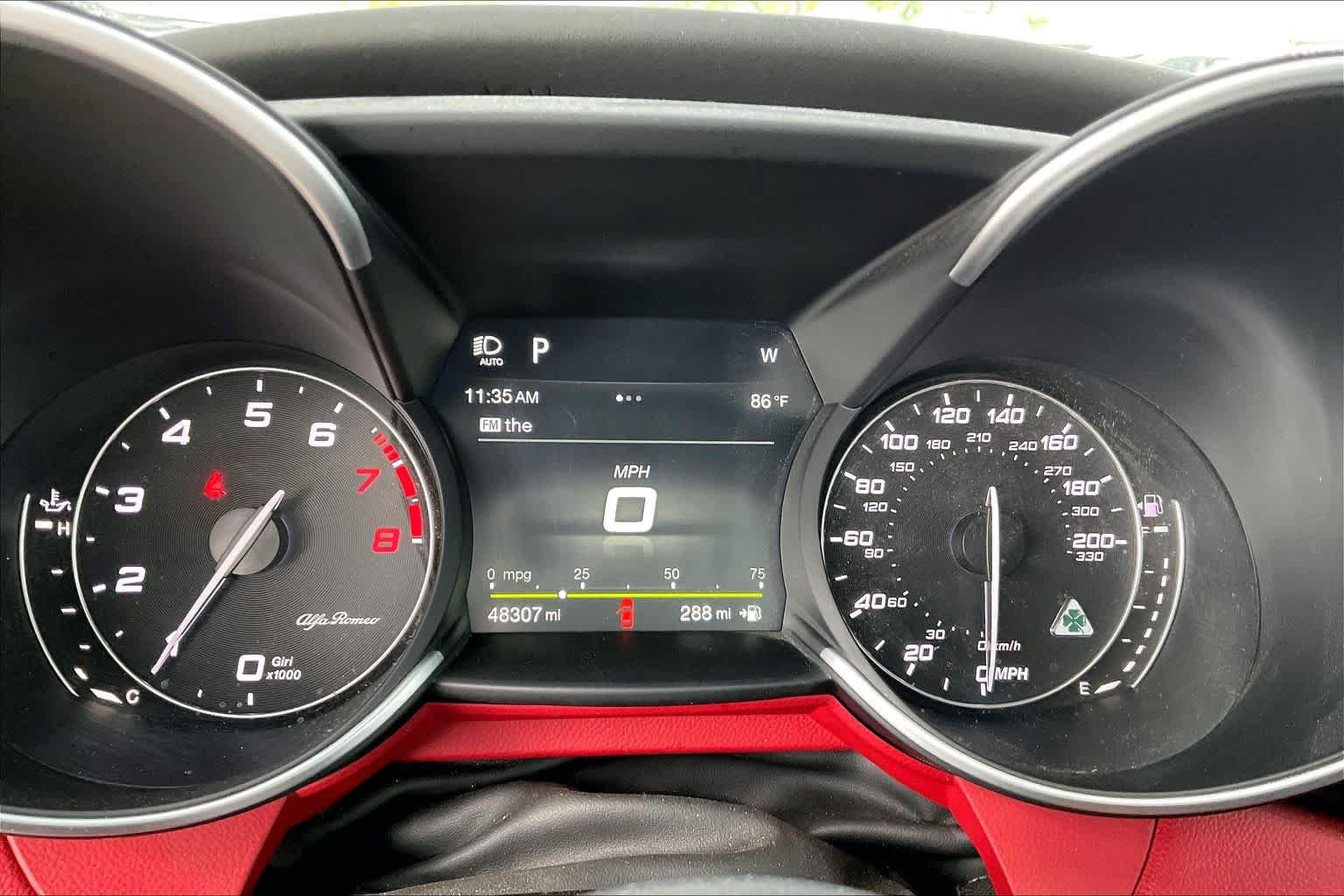 Used 2018 Vesuvio Gray Metallic Alfa Romeo  image 26