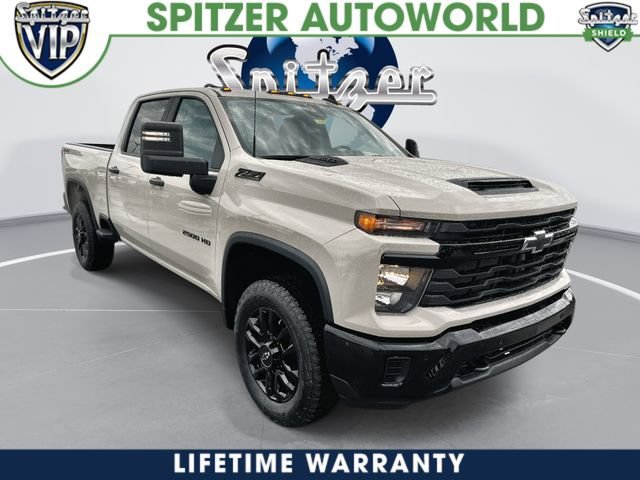 2026 Chevrolet Silverado 2500 HD Custom Tan at Spitzer Autoworld Chevy Buick GMC Cadillac
