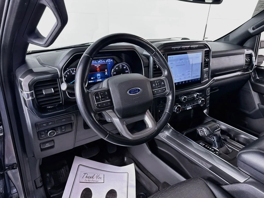 Used 2021 Carbonized Gray Metallic Ford XLT image 16