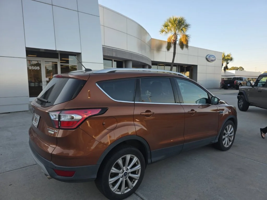 Used 2017 Red Ford Titanium image 7
