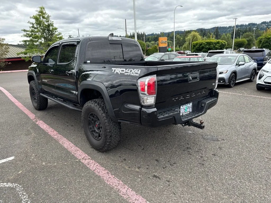 Used 2021 Midnight Black Metallic Toyota TRD Off-Road image 8