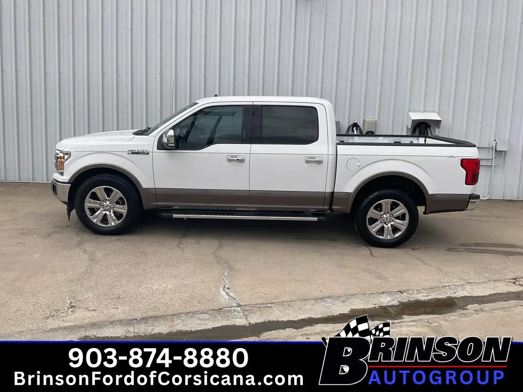 Used 2019 OXFORD WHITE Ford LARIAT image 4