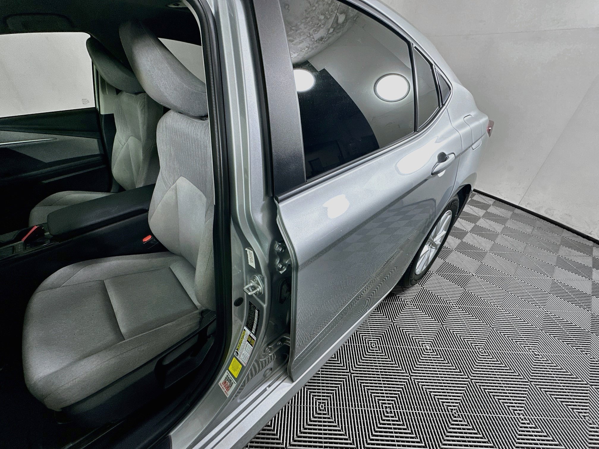 Used 2025 Celestial Silver Metallic Toyota LE image 12