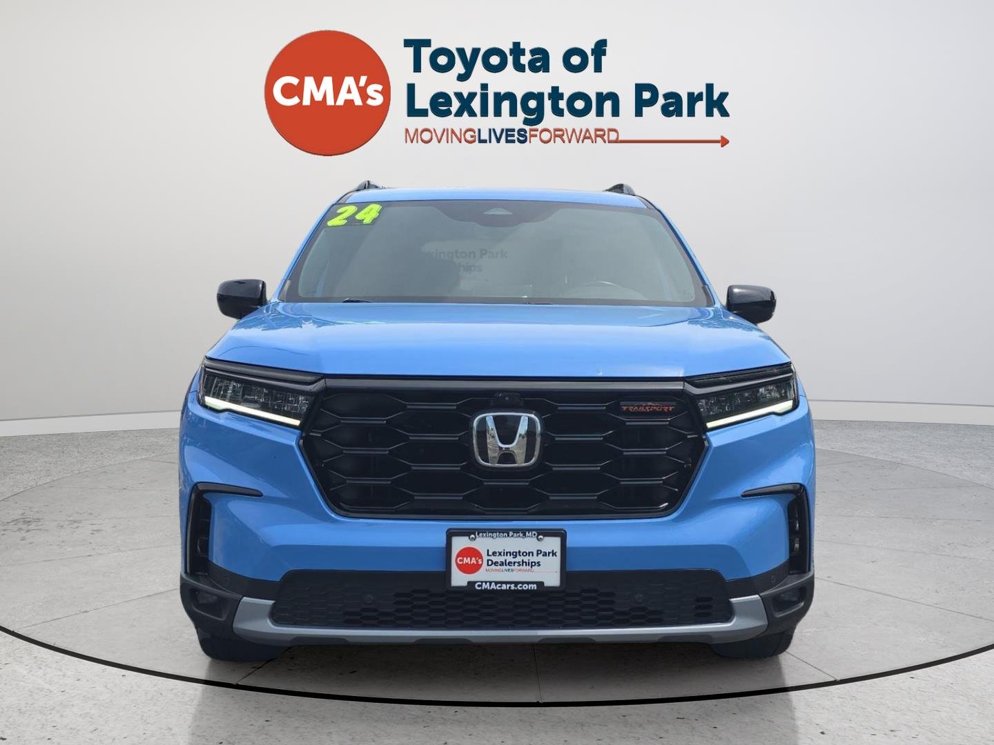 Used 2024 Diffused Sky Blue Pearl Honda TrailSport image 2