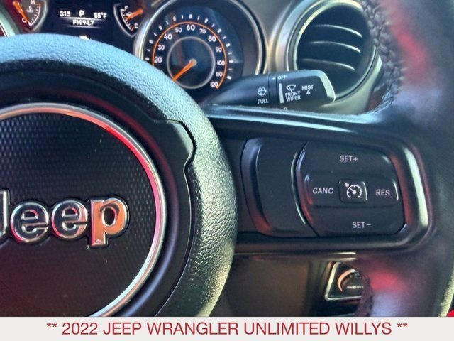 Certified Used 2022 Gray Jeep Unlimited Willys image 17
