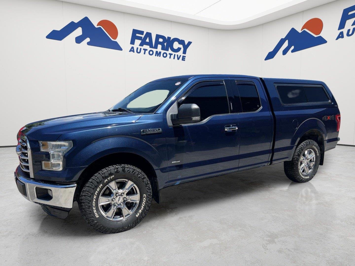 Used 2015 Blue Jeans Metallic Ford XLT image 1