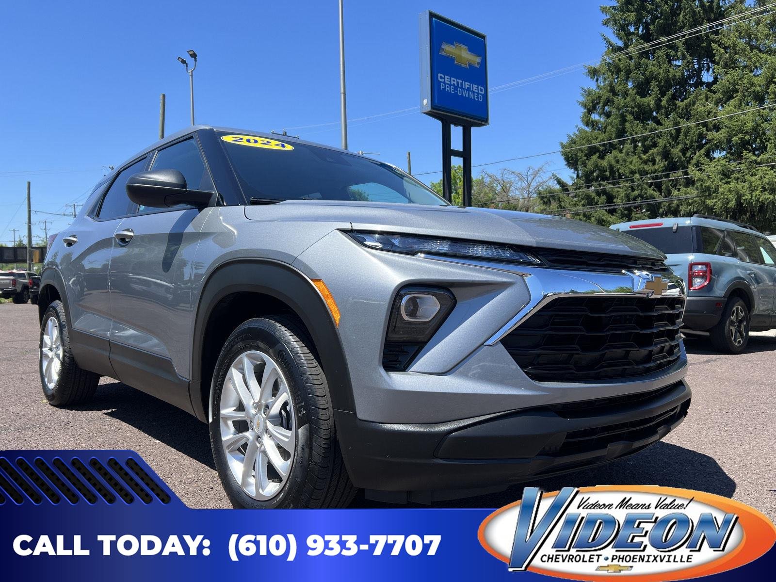 Used 2024 Sterling Gray Metallic Chevrolet LS image 1