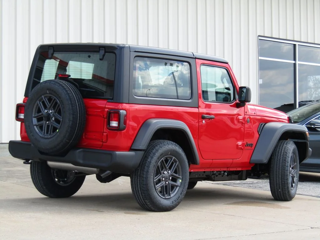 New 2026 Firecracker Red Clearcoat Jeep Sport image 3