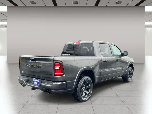 New 2026 Granite Crystal Metallic Clear-Coat Exterior Paint RAM Big Horn/Lone Star image 3