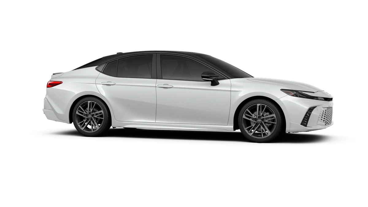 New 2026 Wind Chill Pearl with Midnight Black Metallic roof Toyota XSE image 13