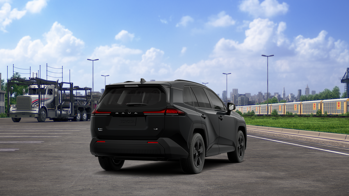 New 2026 Midnight Black Metallic Toyota LE image 9