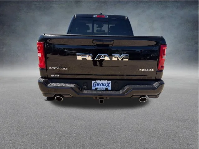 New 2027 Diamond Black Crystal Pearl-Coat Exterior Paint RAM Laramie image 6