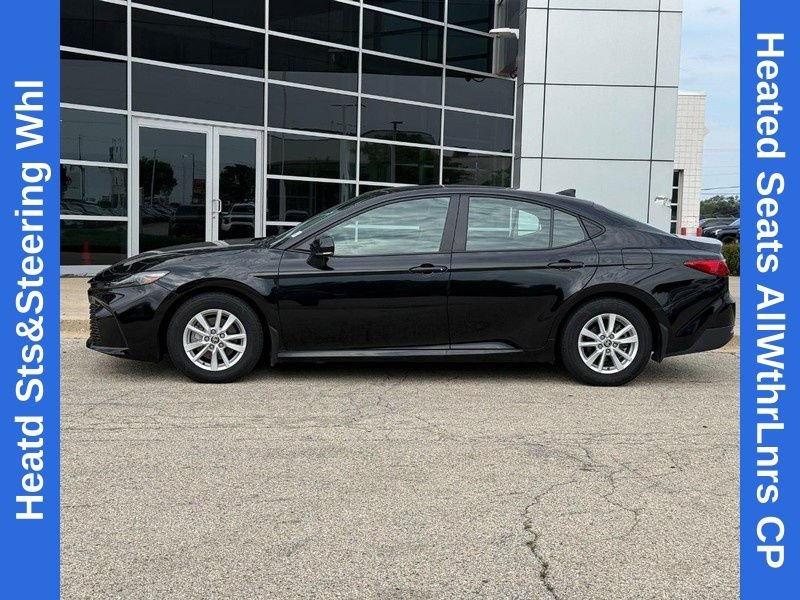 Used 2025 Midnight Black Metallic Toyota LE image 6