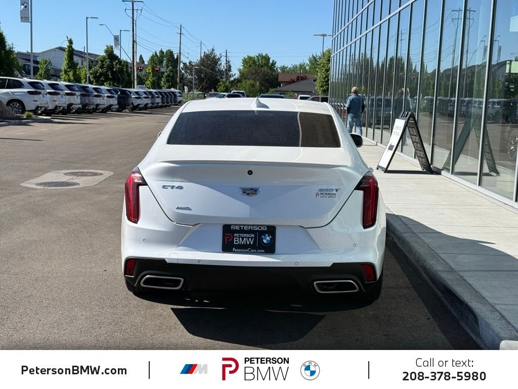 Used 2021 White Cadillac Premium Luxury image 4