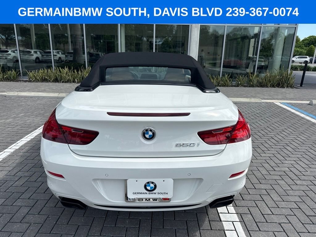 Used 2018 Alpine White BMW 650i image 5
