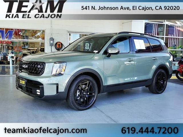 Used 2024 Green Kia SX X-Line AWD image 5