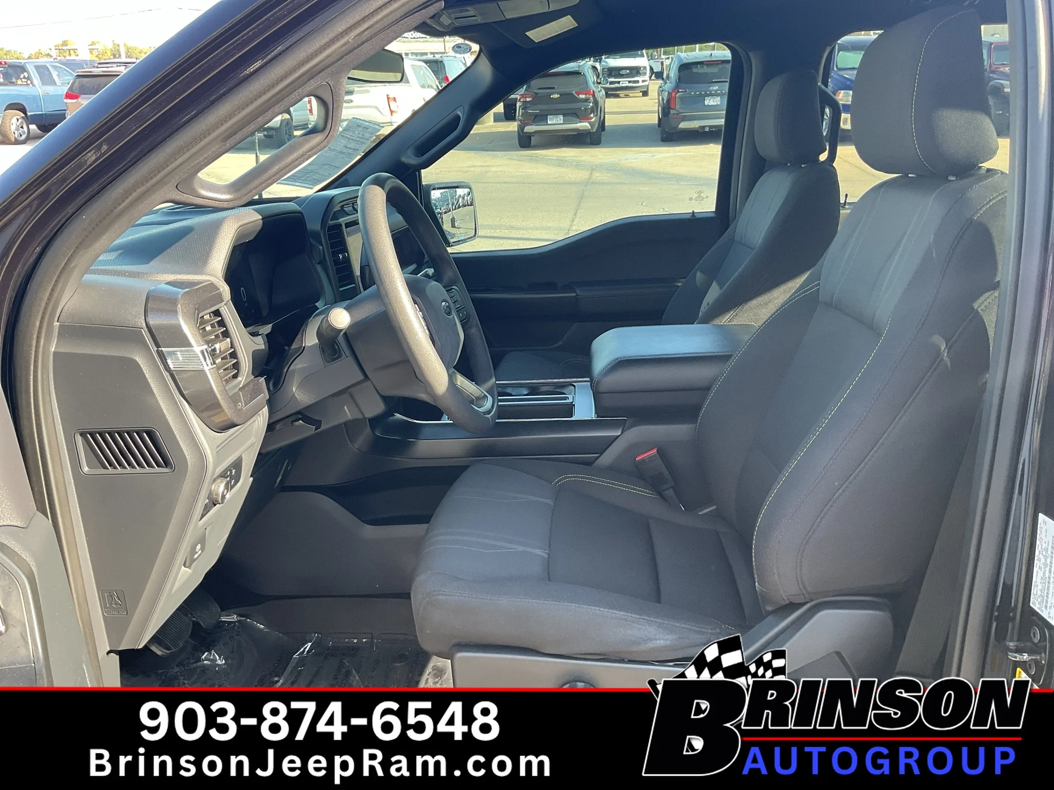 Used 2024 Agate Black Metallic Ford STX image 24