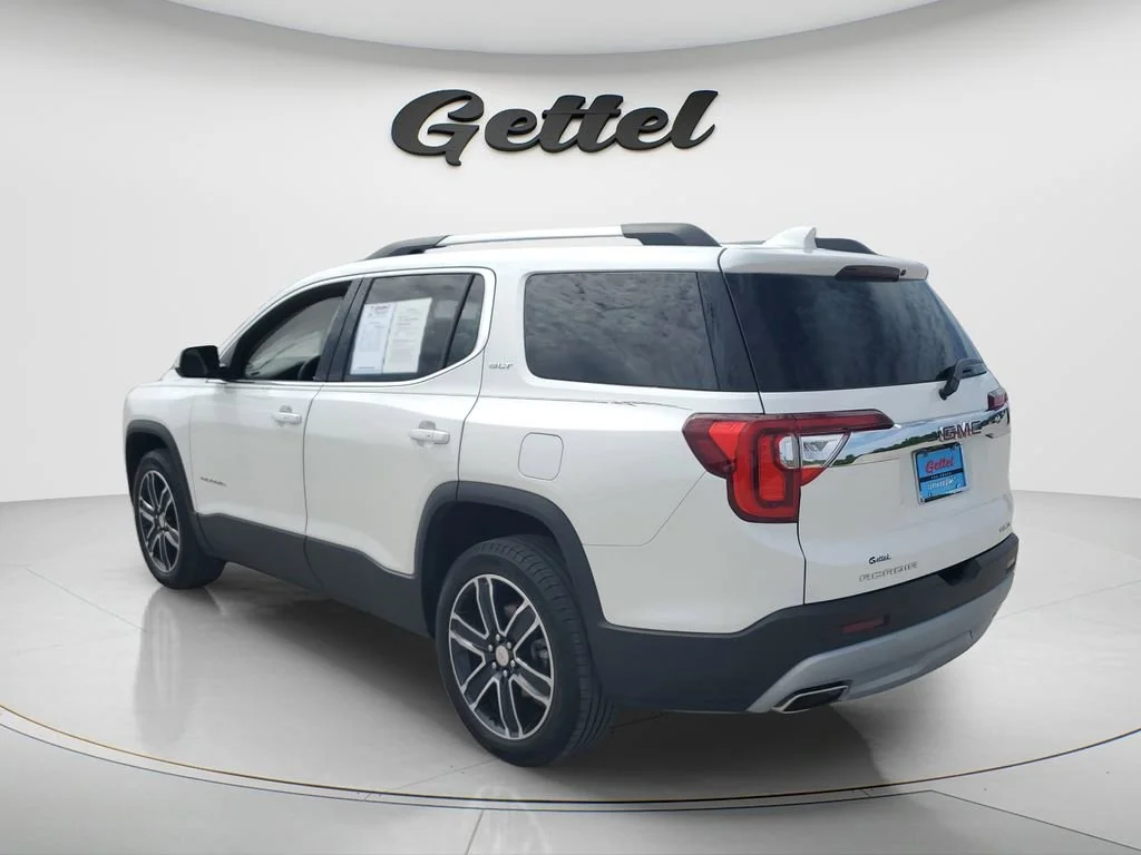 Used 2023 White Frost Tricoat GMC SLT image 7